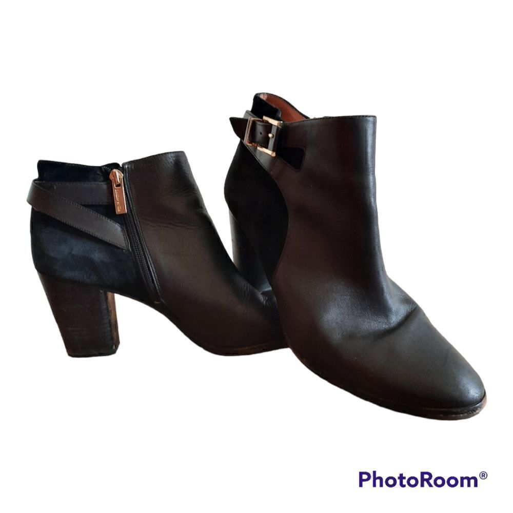 Louise et Cie Vasca Leather Booties Boots